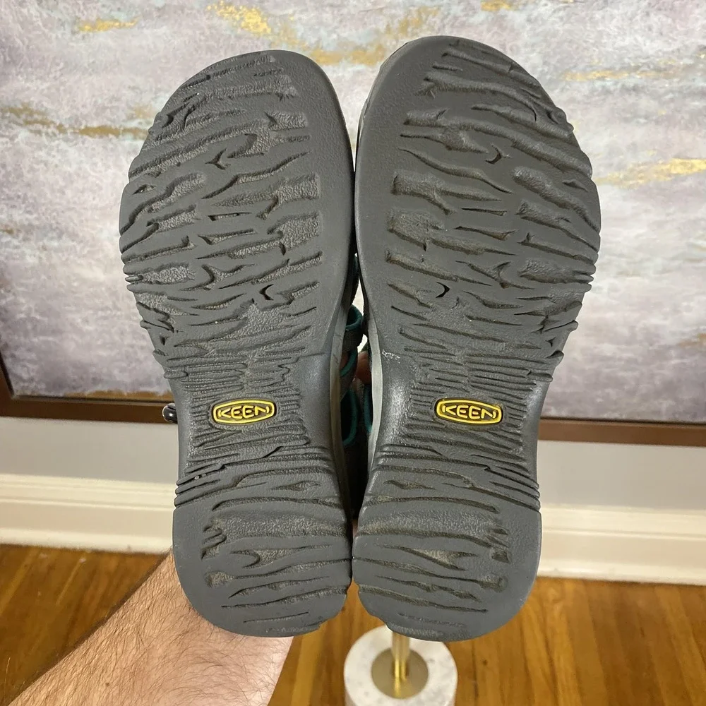 KEEN Sandals Shoes Womens Size 8.5 Gray Fisherman Waterproof Water Hiking